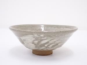 赤膚焼　刷毛目茶碗